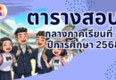 ตารางสอบกลางภาคเรียนที่ 1 ปีการศึกษา 2568