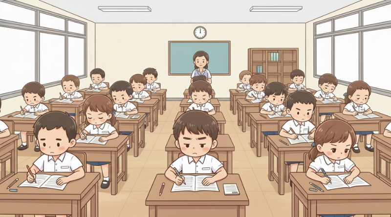 ตารางสอบกลางภาคเรียนที่ 2 ปีการศึกษา 2568